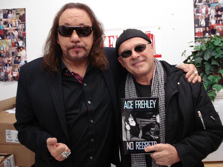 Me and Ace "KISS" Frehley. I Started Ace off on Guitar. Kiss Trivia. 